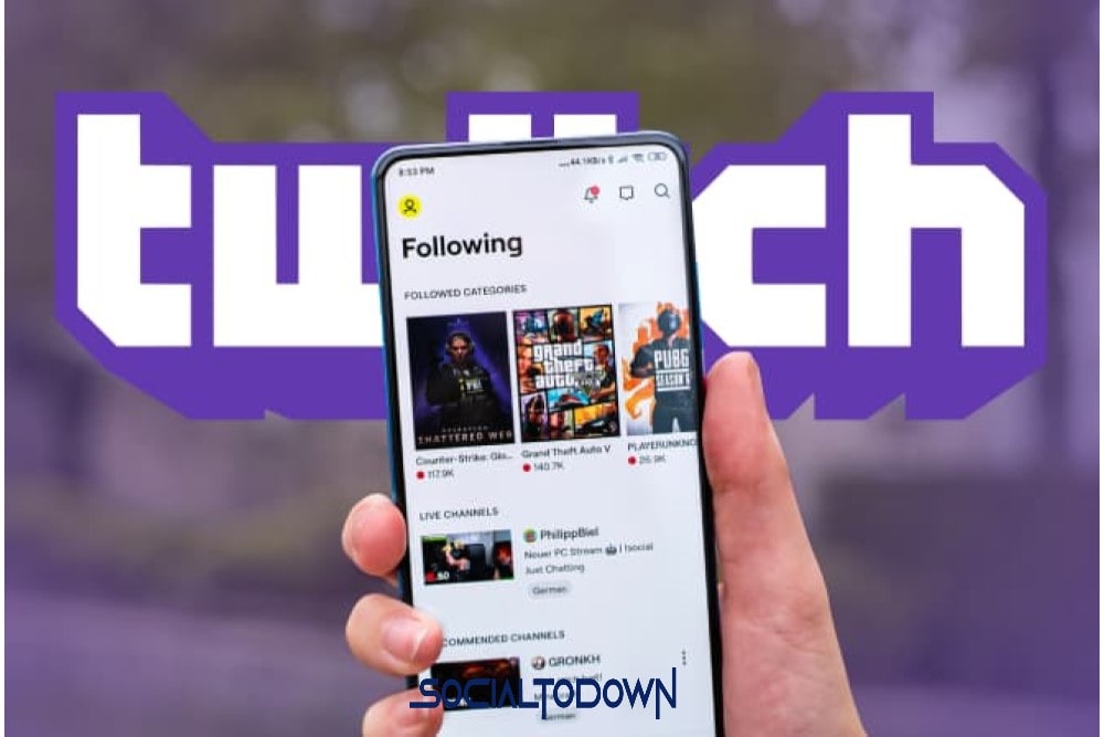 Socialtodown Twitch Videos Downloader is a web tool that allows you to download videos and clips on Twitch in different quality and formats.