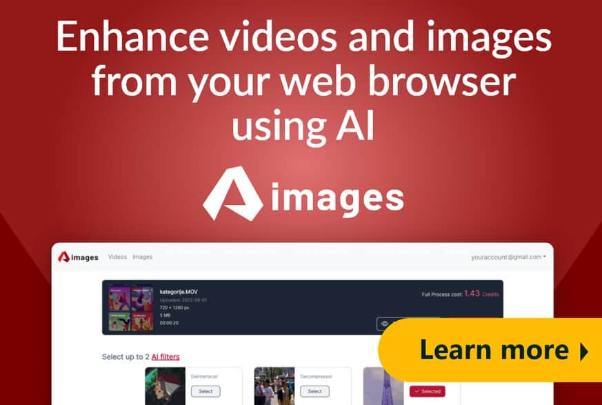 AImages: Image and video upscaler