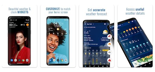 Best Clock Apps for Android: Transparent Clock And Weather – Forecast & Radar